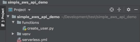 API Configuration demo in Serverless.yml file