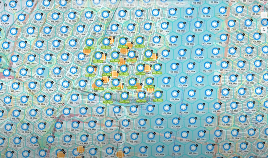 uber h3_hex map grid