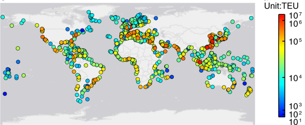 Betweenness centrality in GLSN