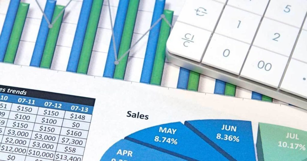 BI Reporting pie chart and diagram