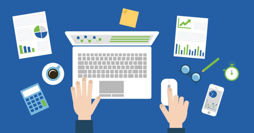 accounting analytics graphic